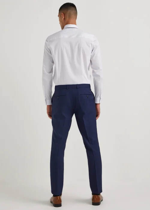 Taylor & Wright Cooper Navy Skinny Fit Suit Trousers - 30 Waist 31 Leg Image 2
