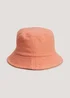 Coral Bucket Hat - One Size Image 1