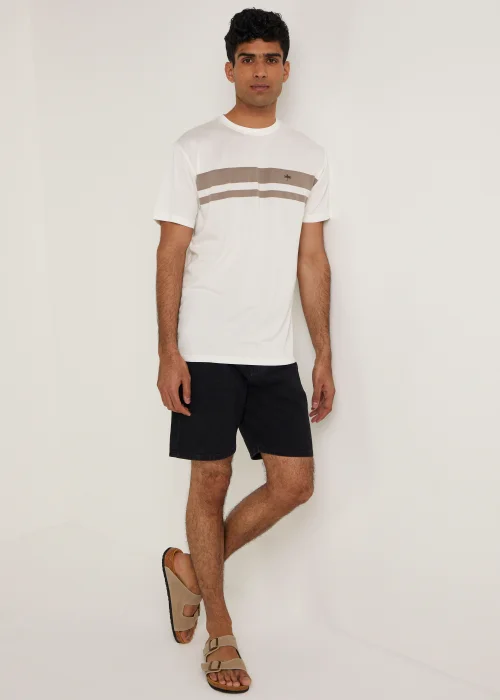 Black Relaxed Denim Shorts - 30 Image 4