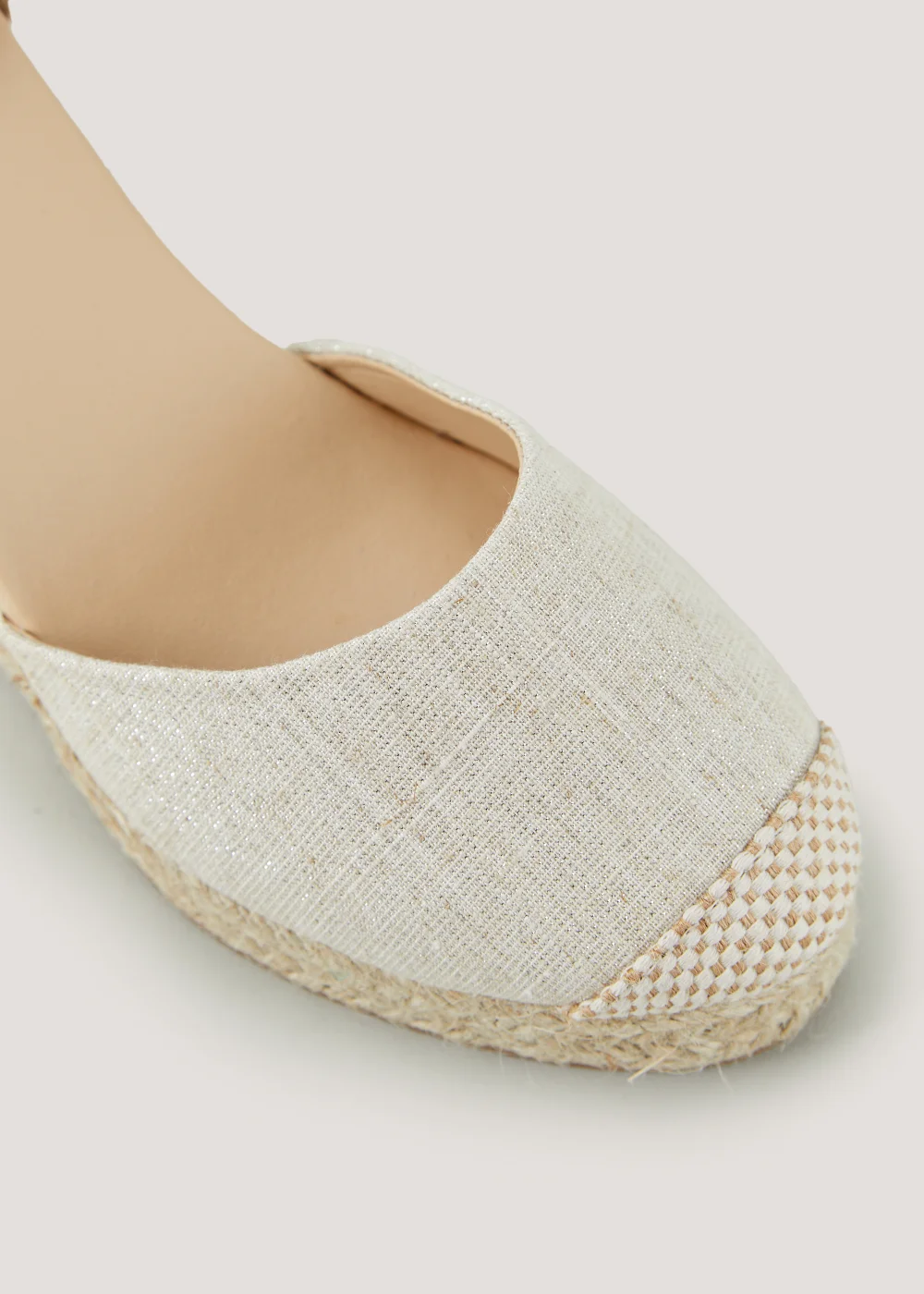 Et Vous Natural Closed Toe Espadrilles - Size 3 Image 2