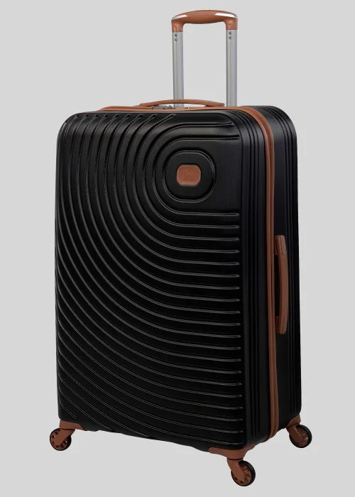 IT Luggage Black Hard Shell Suitcase - UNDERSEAT Image 3