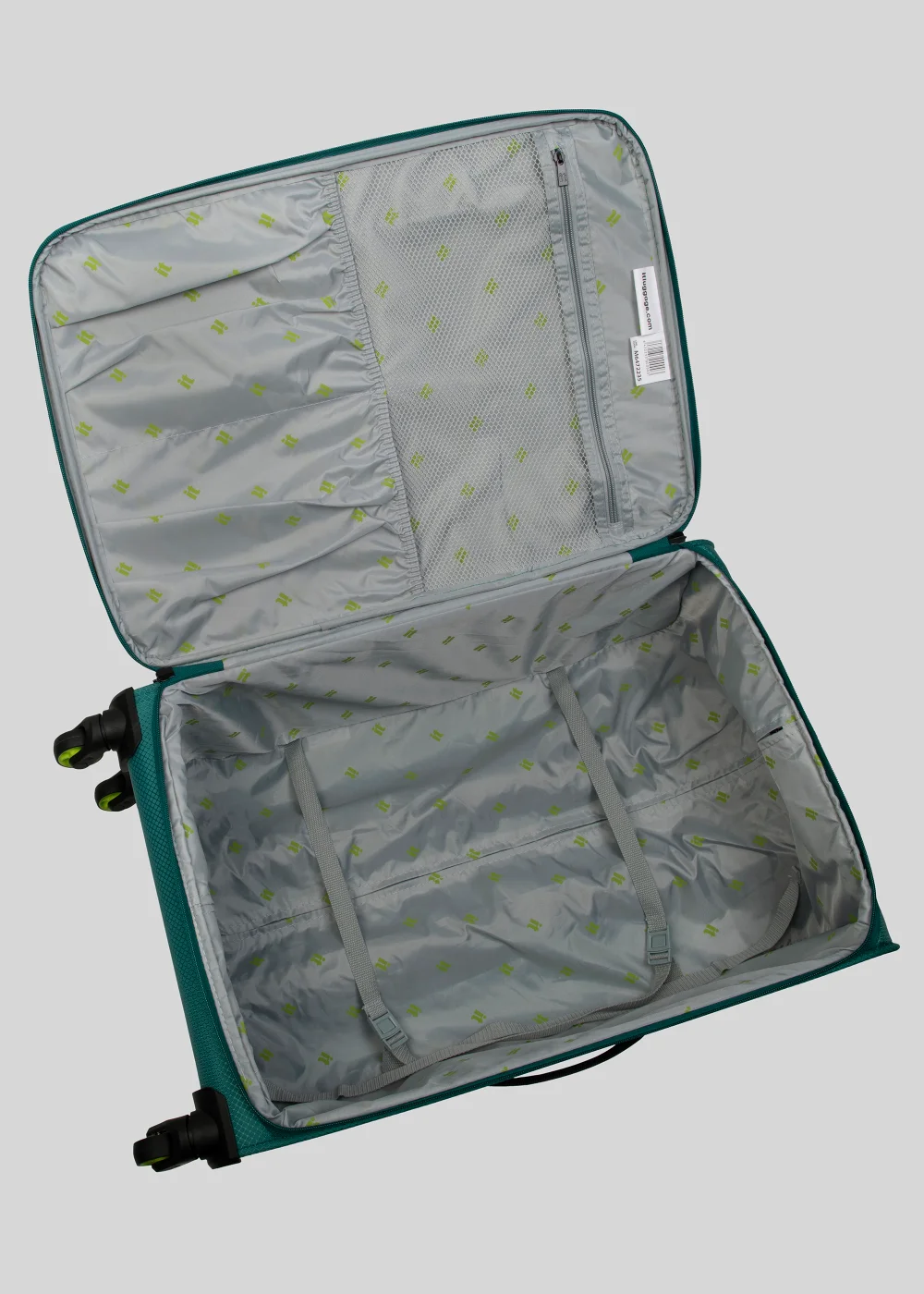 IT Luggage Teal Soft Shell Suitcase - Cabin Image 2
