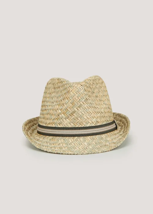 Natural Band Straw Hat - S/M Image 1