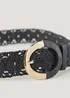 Black Macrame Belt - S Image 2