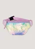 Girls Pink Sequin Bum Bag - One Size Image 1