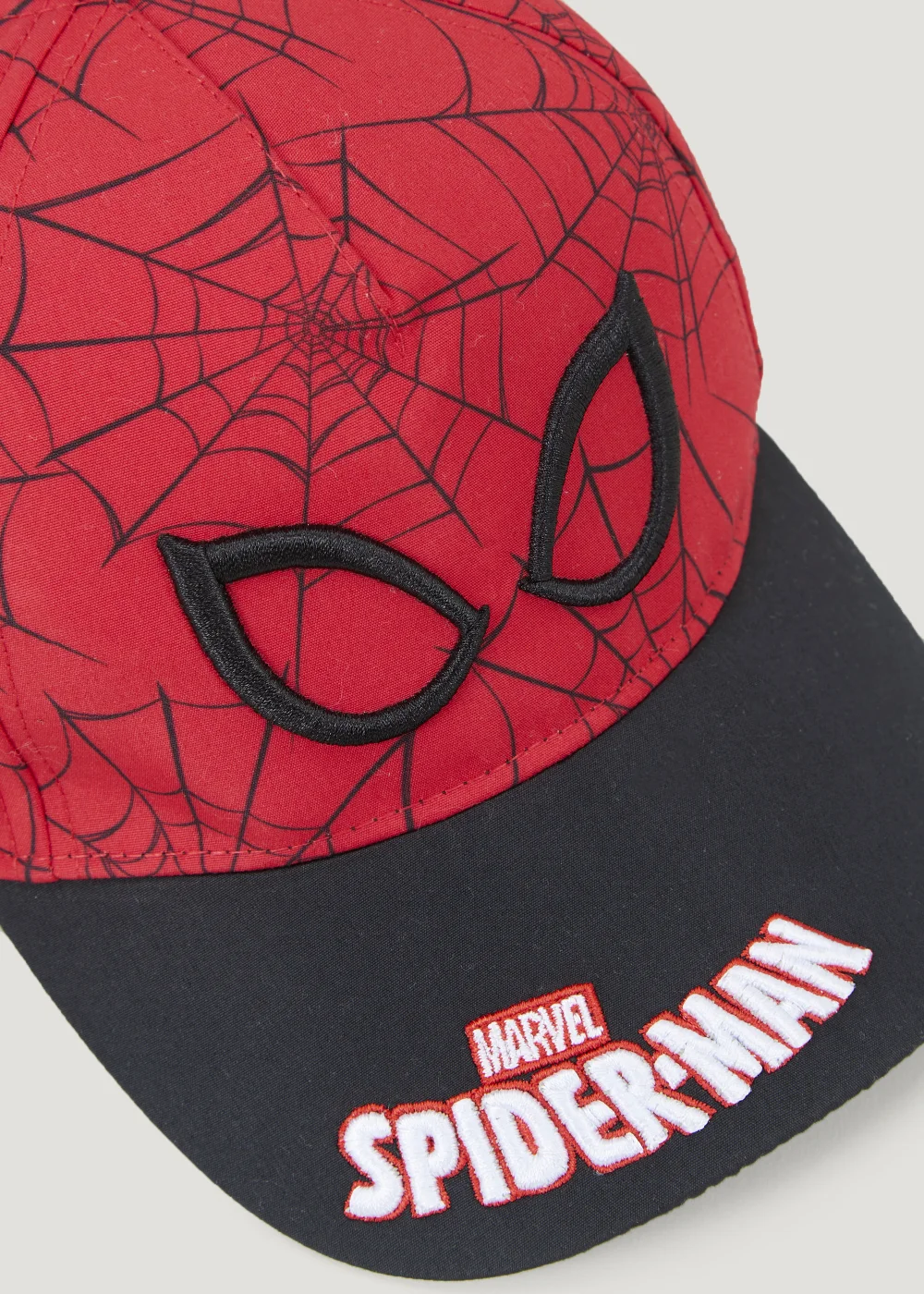 Kids Red Marvel Spider-Man Cap (3-10yrs) - Age 7-10 Years Image 2