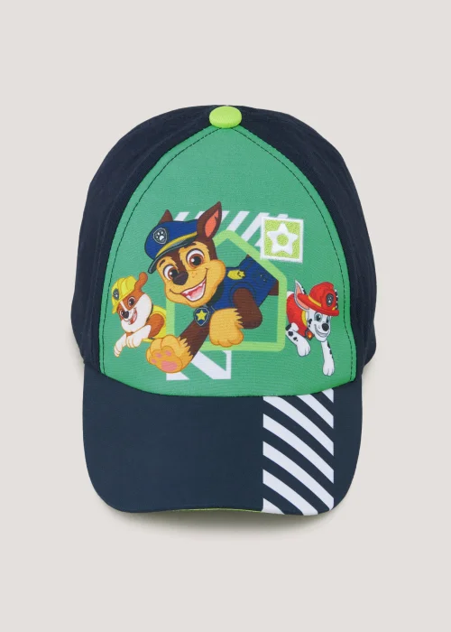 Kids Black Paw Patrol Cap (12mths-6yrs) - Age 12 - 24 Months Image 1