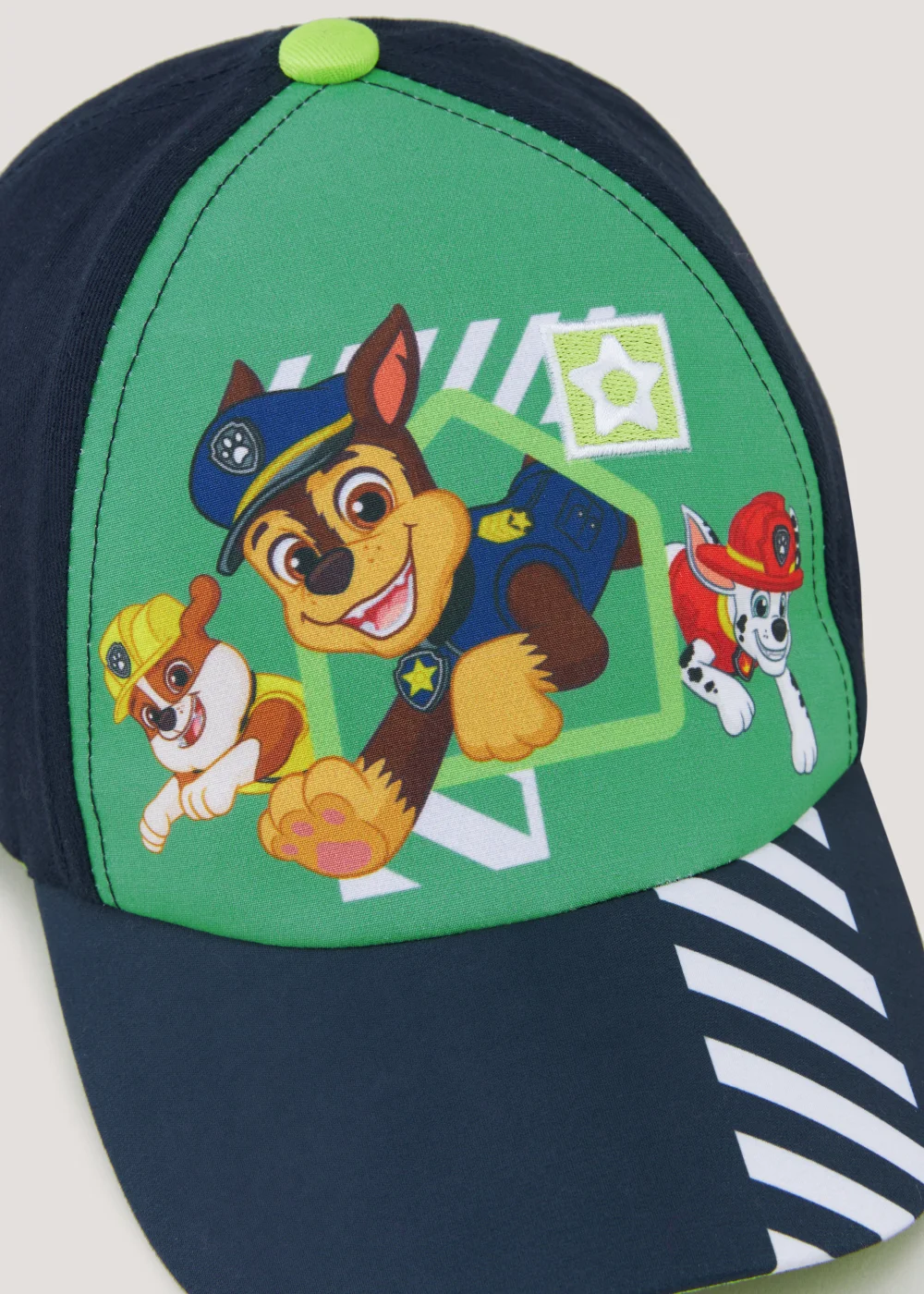 Kids Black Paw Patrol Cap (12mths-6yrs) - Age 12 - 24 Months Image 2