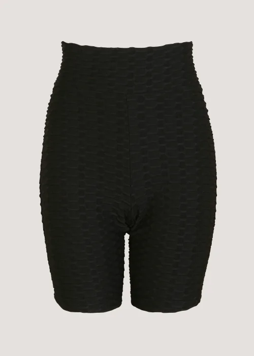 Souluxe Black Ruched Sports Shorts - 8 Image 5