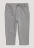 Boys Mini Me Grey Smart Jersey Trousers (9mths-4yrs) - Age 18 - 23 Months Image 1