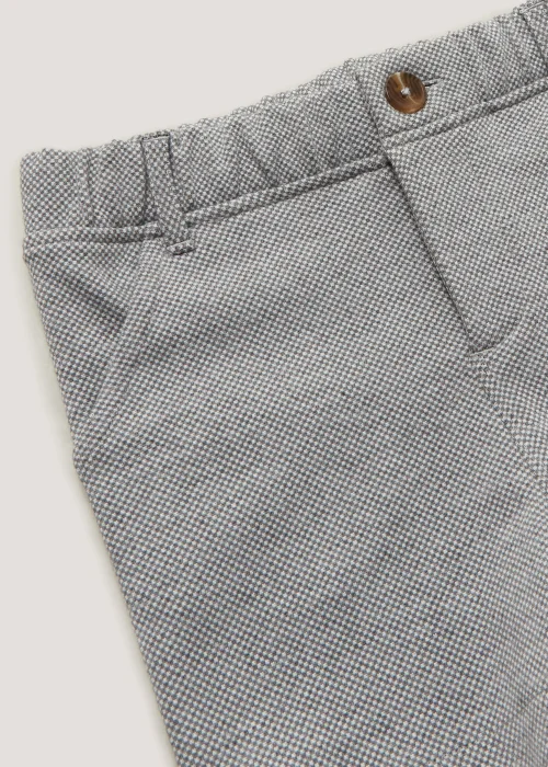 Boys Mini Me Grey Smart Jersey Shorts (9mths-4yrs) - Age 9 - 12 Months Image 2