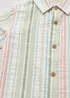 Boys Mini Me Pastel Stripe Seersucker Shirt (9mths-4yrs) - Age 9 - 12 Months Image 2