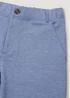 Boys Mini Me Blue Smart Jersey Trousers (4-13yrs) - Age 4 Years Image 2
