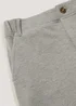 Boys Mini Me Grey Smart Jersey Shorts (4-13yrs) - Age 4 Years Image 2