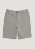 Boys Mini Me Grey Smart Jersey Shorts (4-13yrs) - Age 4 Years Image 1