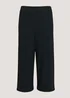 Papaya Curve Black Plisse Cropped Trousers - 18 Image 5