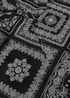Boys Mini Me Black Bandana Print Shirt & Shorts Co-Ord Set (4-13yrs) - Age 4 Years Image 2
