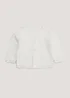 Baby Cream Lace Collar Cardigan (Newborn-23mths) - Newborn Image 1