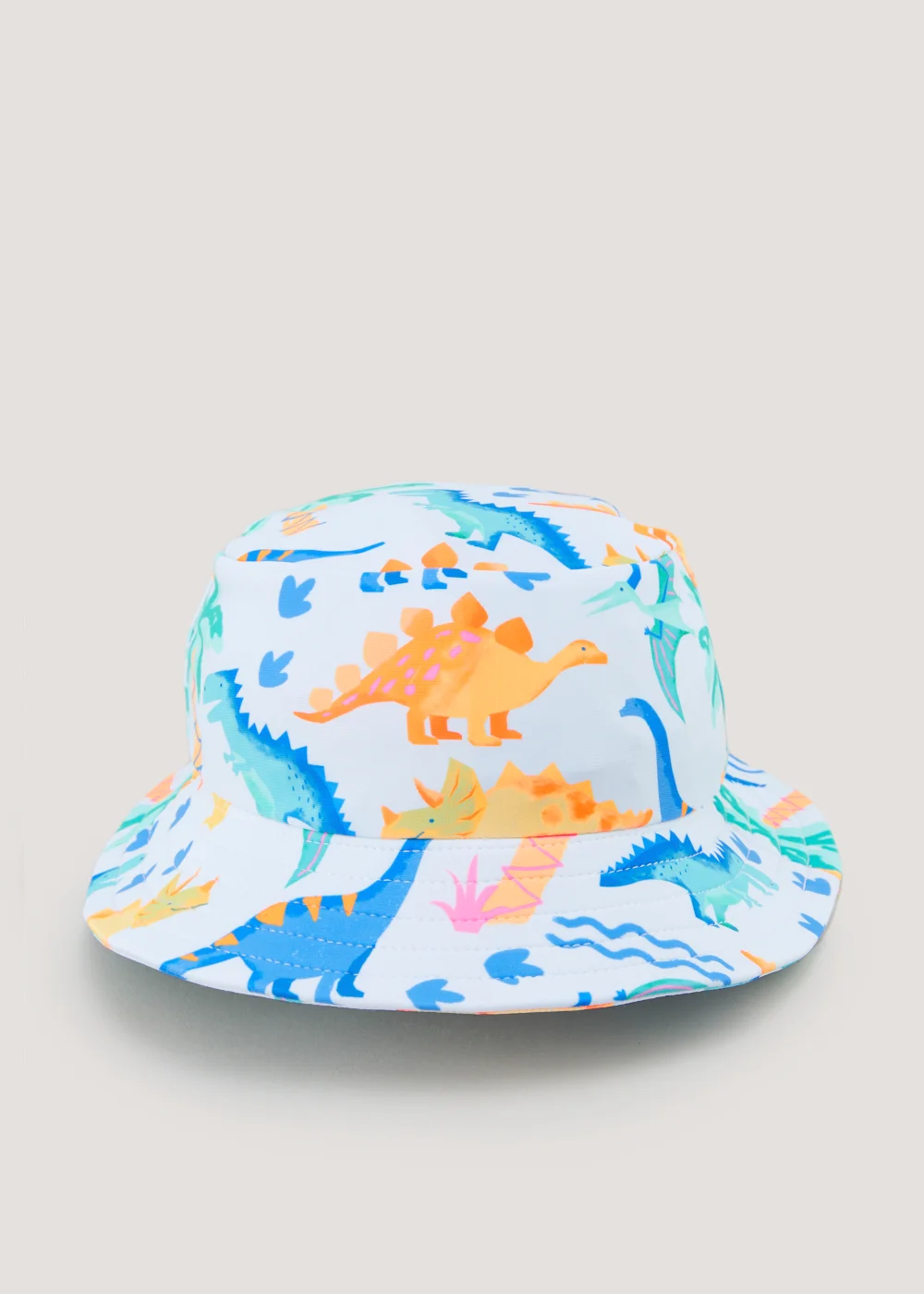 Boys Blue Dinosaur Swimming Bucket Hat (6mths-6yrs) - Age 6 - 12 Months Image 1