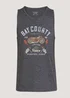 Grey Bay County Vest Top - Small Image 5