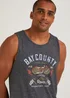 Grey Bay County Vest Top - Small Image 3