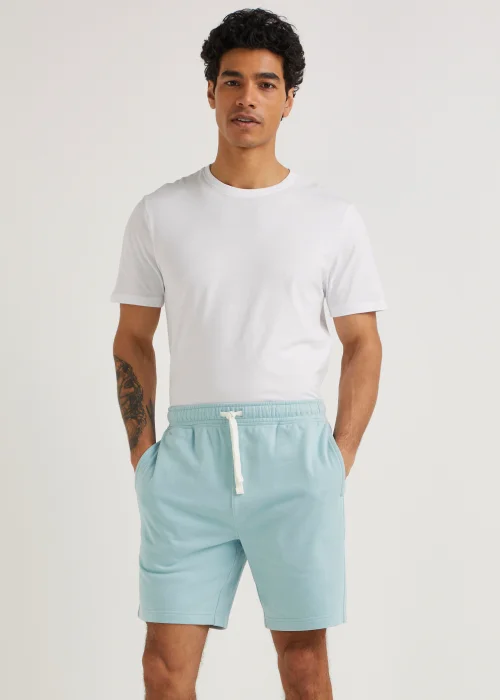 Light Blue Essential Jogger Shorts - XS Image 1
