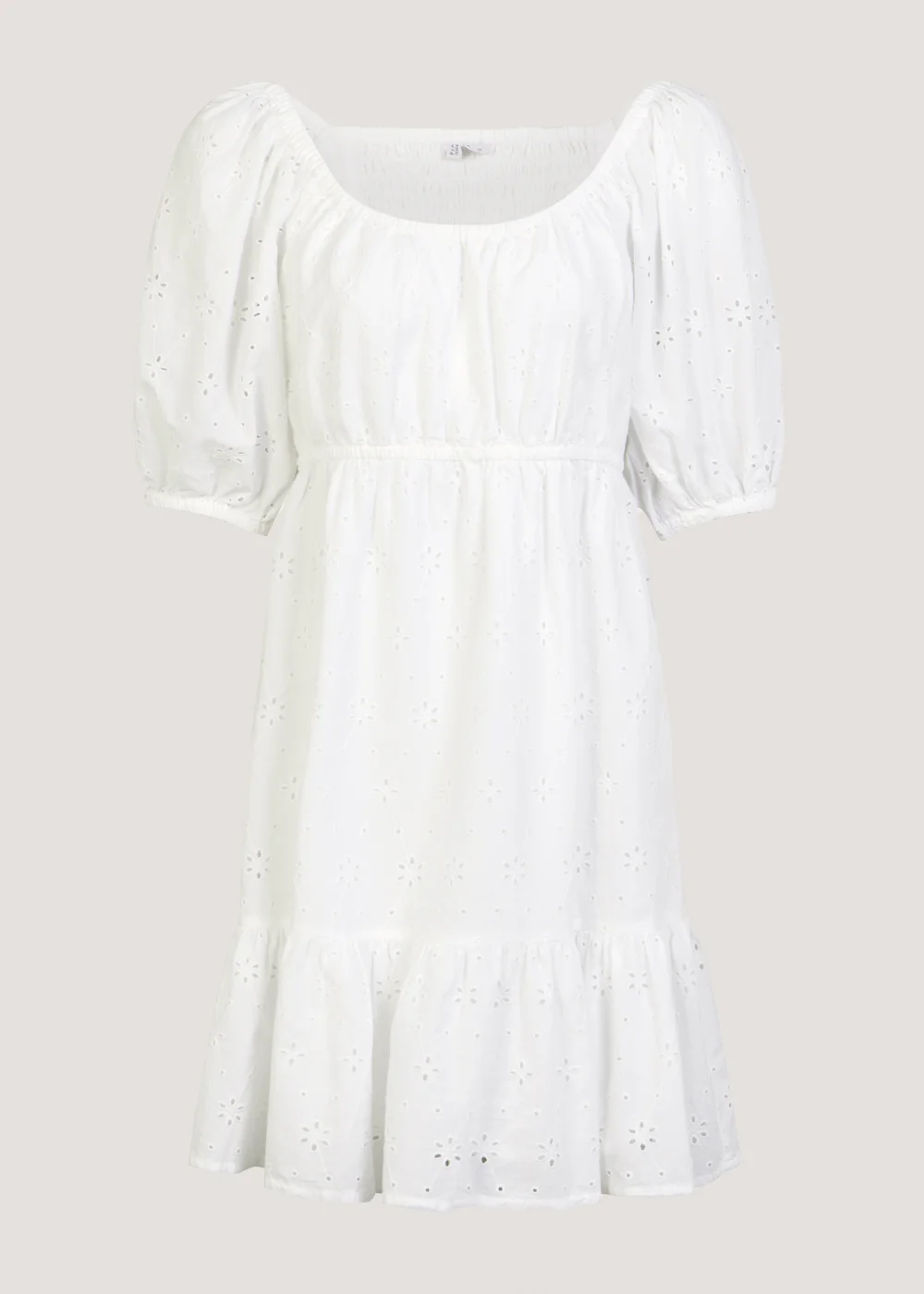 White Schiffley Mini Dress - 8 Image 5