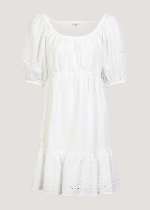 White Schiffley Mini Dress - 8 Image 5