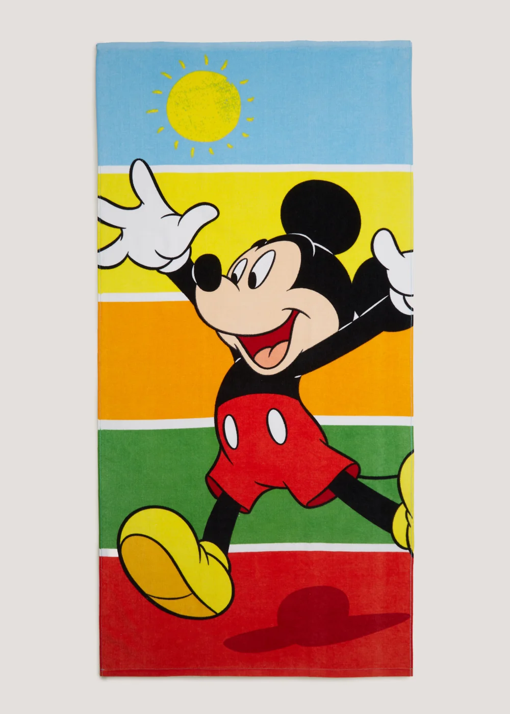 Kids Mickey Mouse Beach Towel (150cm x 70cm) Image 1