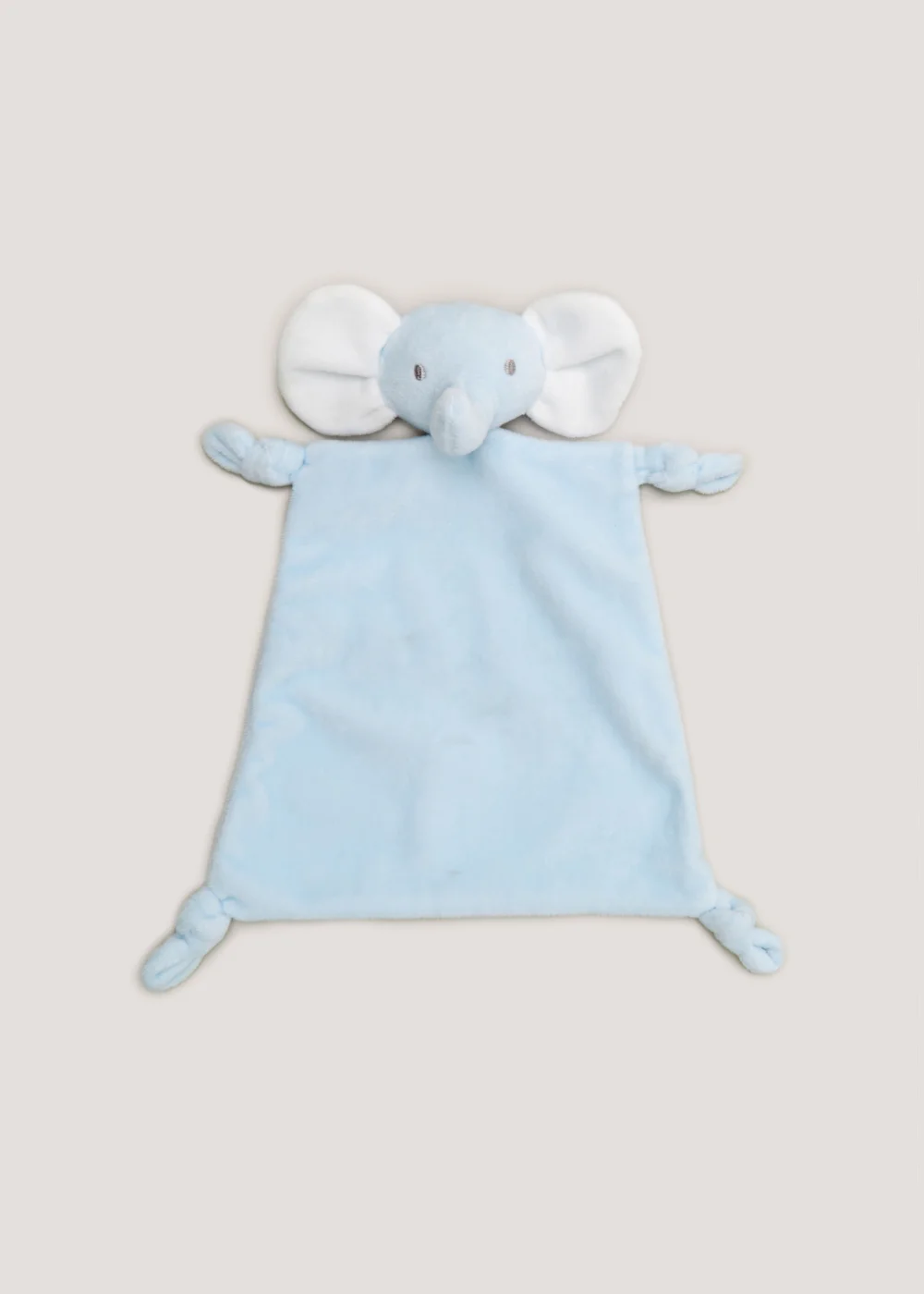Blue Elephant Baby Comforter - One Size Image 1