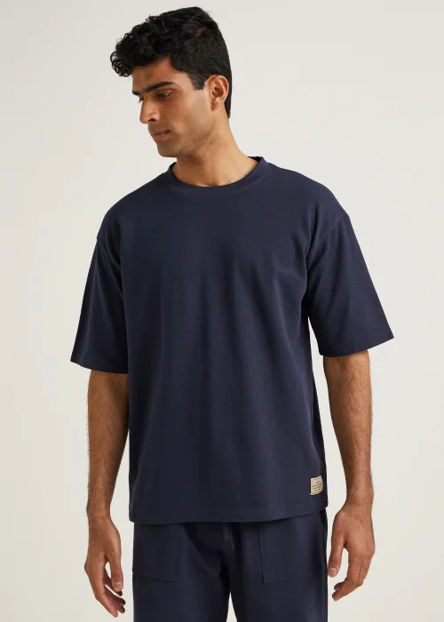 Navy Oversized Lounge Top - Extra small Image 1