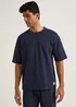 Navy Oversized Lounge Top - Extra small Image 1