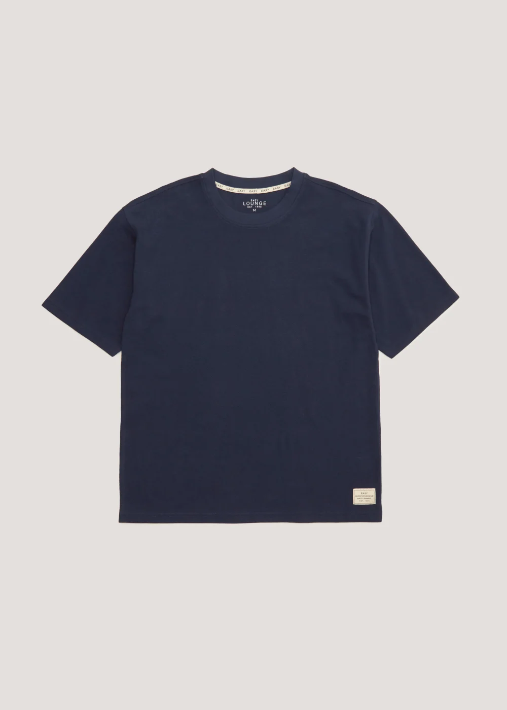 Navy Oversized Lounge Top - Extra small Image 4