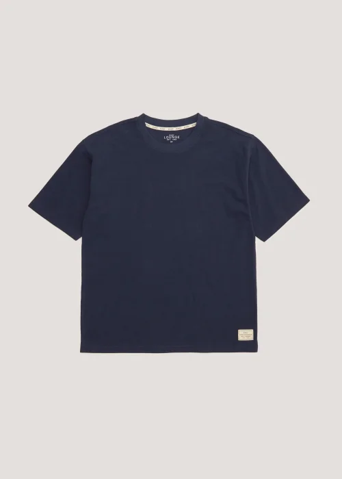 Navy Oversized Lounge Top - Extra small Image 4