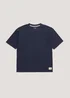 Navy Oversized Lounge Top - Extra small Image 4