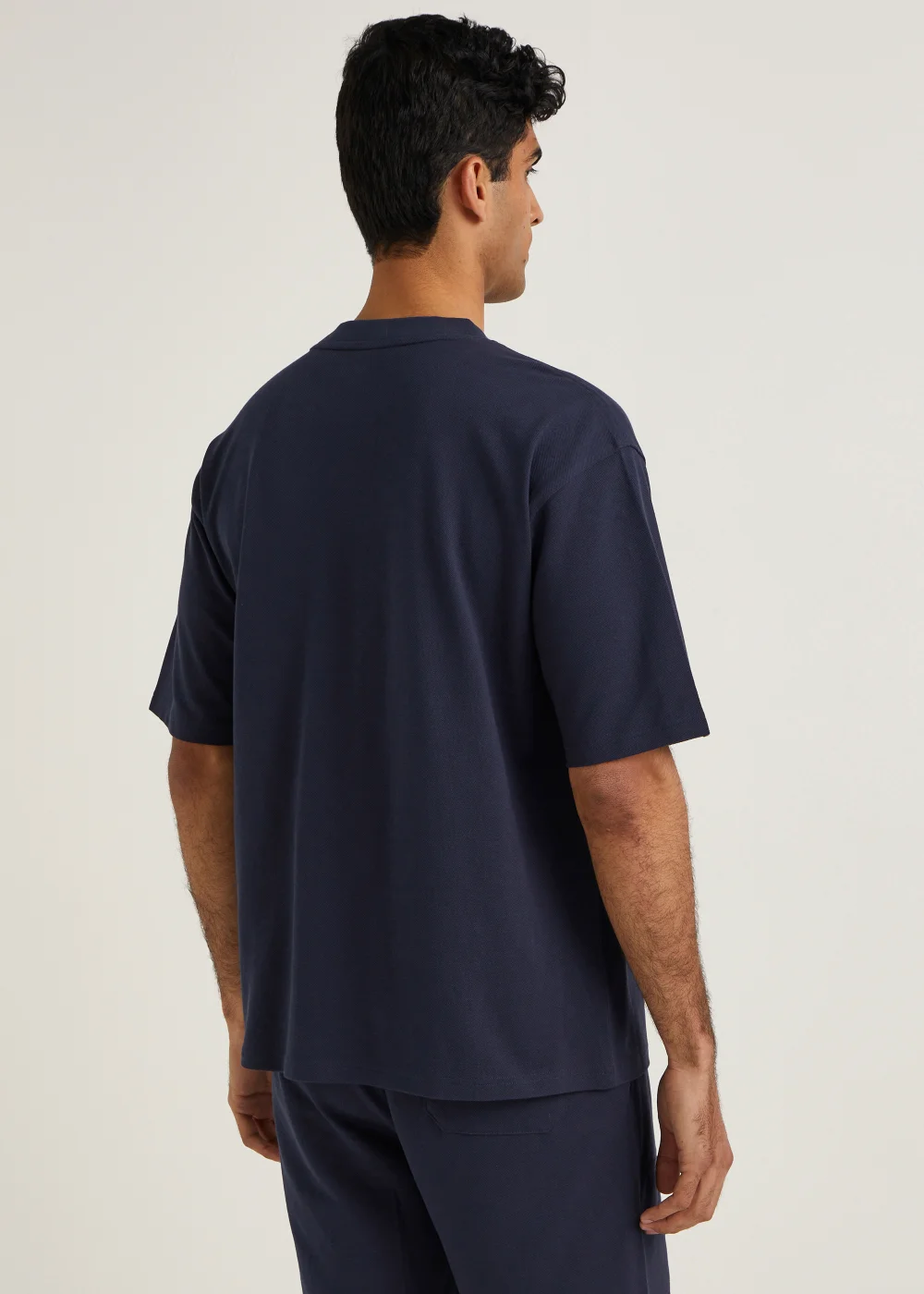 Navy Oversized Lounge Top - Extra small Image 2