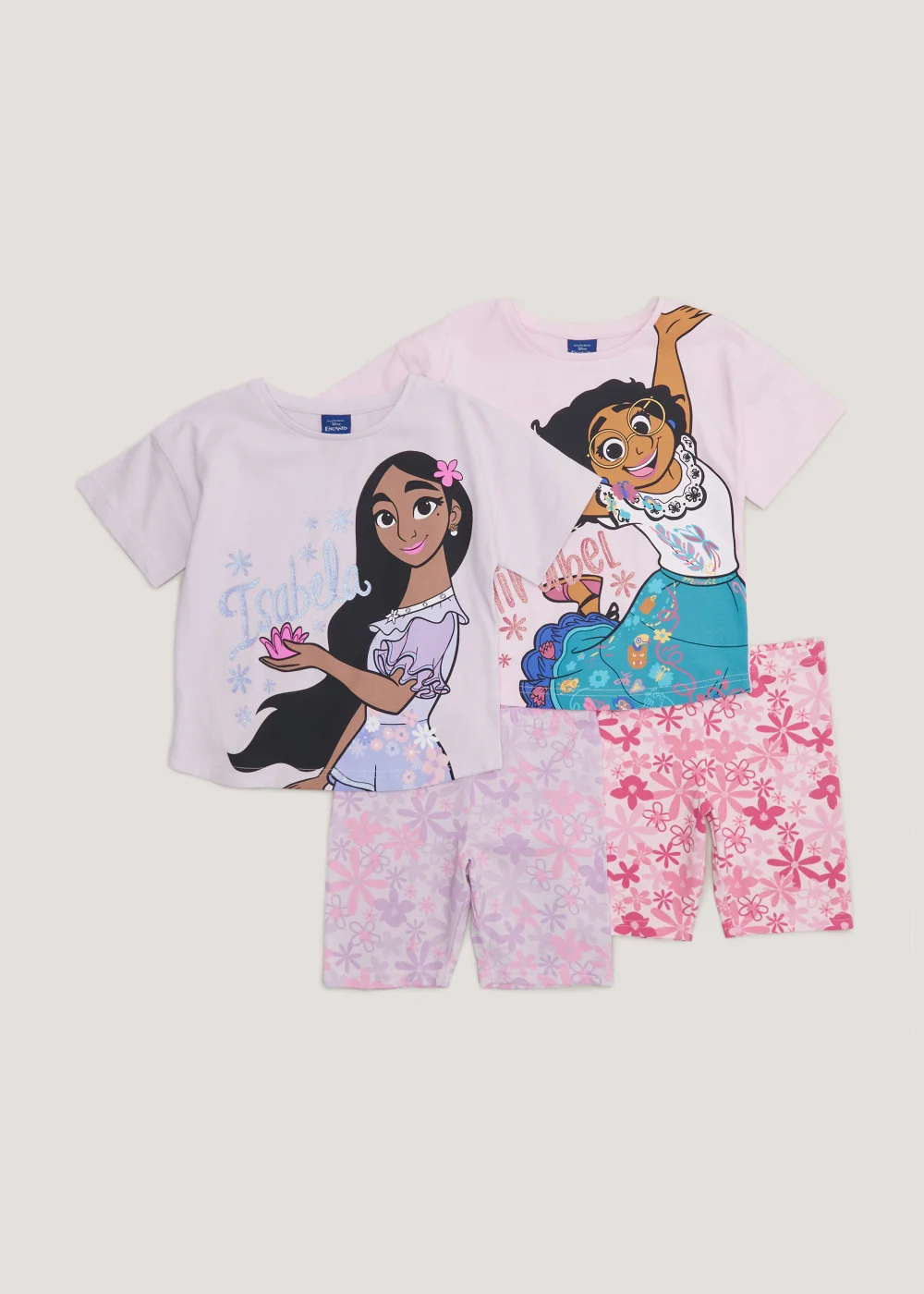 Kids 2 Pack Disney Encanto Pyjama Sets (2-9yrs) - Age 2 - 3 Years Image 1