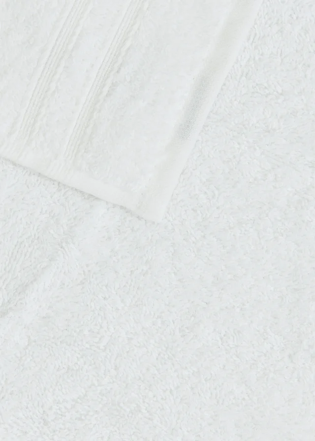 4 Pack White 100% Egyptian Cotton Face Cloths
