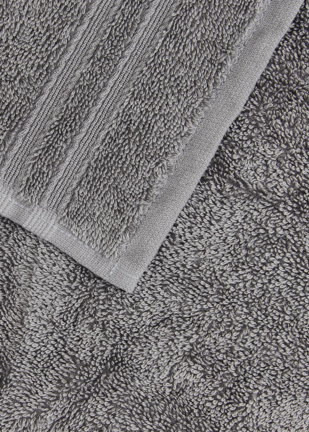 4 Pack Dark Grey 100% Egyptian Cotton Face Cloths Image 2