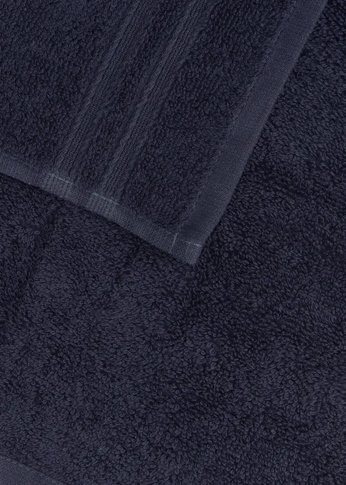 4 Pack Navy 100% Egyptian Cotton Face Cloths Image 2