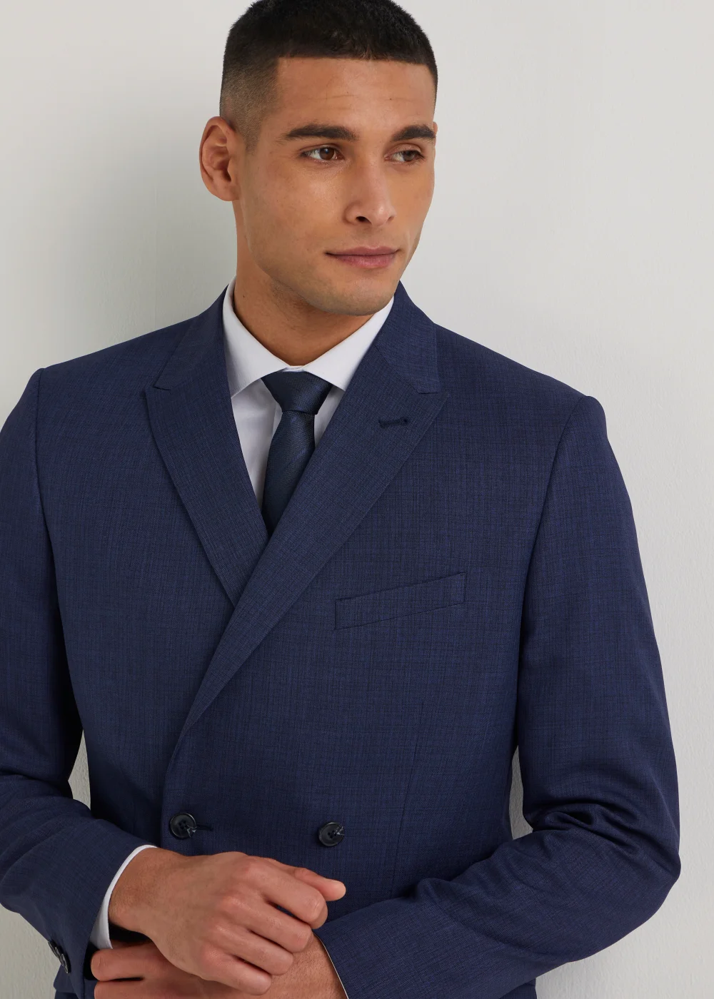 Taylor & Wright Cooper Navy Skinny Fit Suit Jacket - 36 Chest Regular Image 3