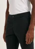 Black Straight Fit Chino Shorts - 30 Image 3