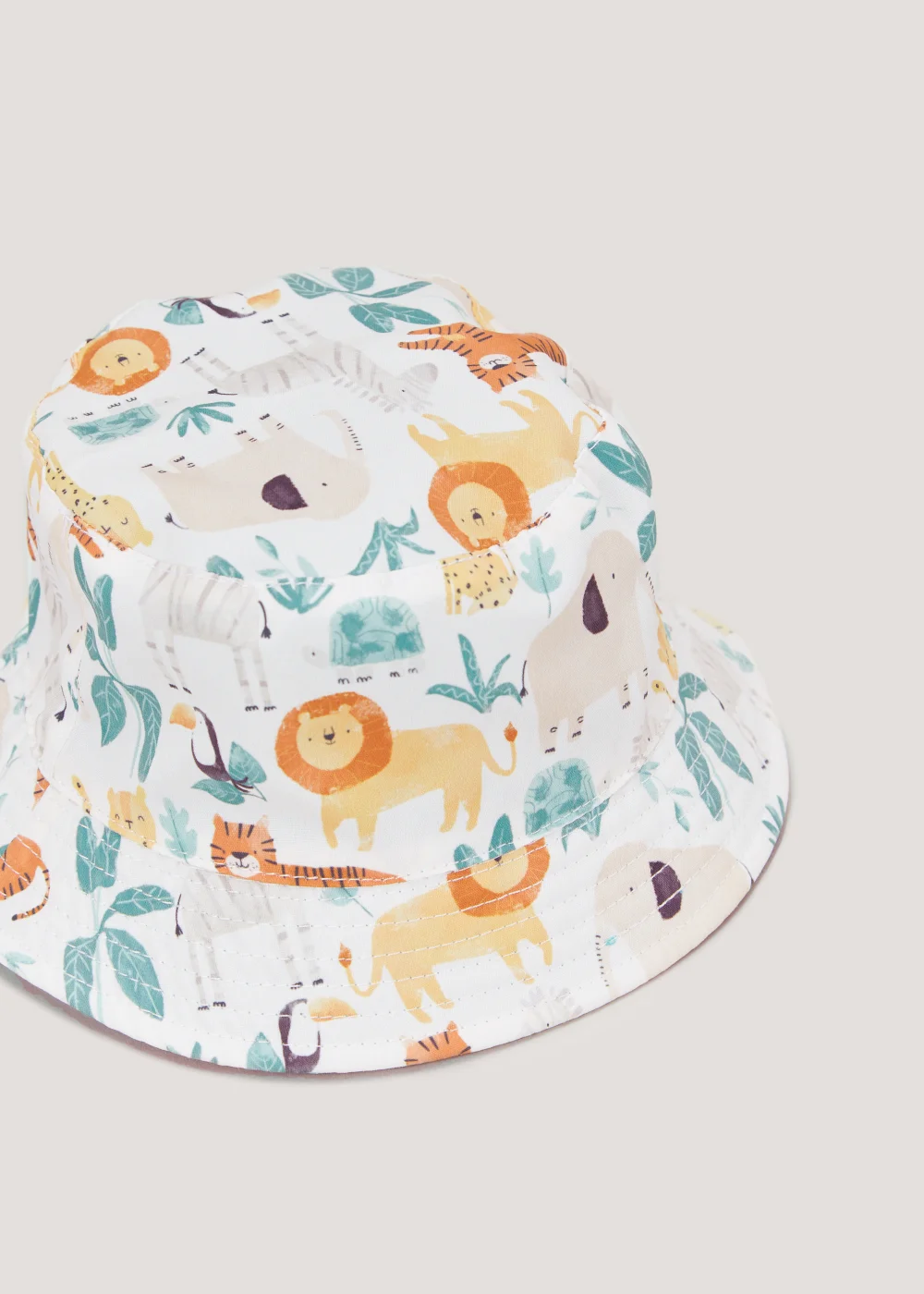 Baby Stone Safari Sun Hat (Newborn-24mths) - Age 0 - 3 Months Image 2