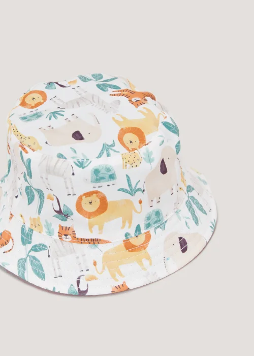 Baby Stone Safari Sun Hat (Newborn-24mths) - Age 0 - 3 Months Image 2