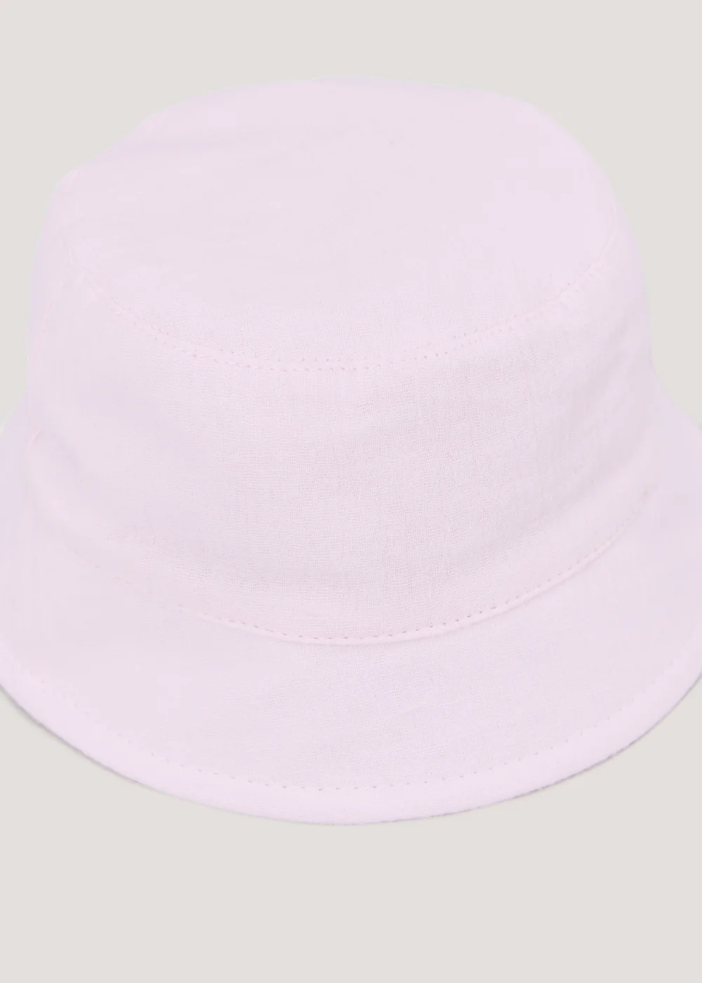 Girls Pink Sun Hat (Newborn-24mths) - Age 0 - 3 Months Image 2