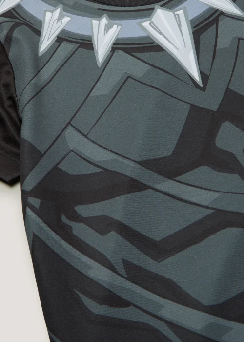 Kids Black Panther T-Shirt (12mths-6yrs) - Age 2 - 3 Years Image 2