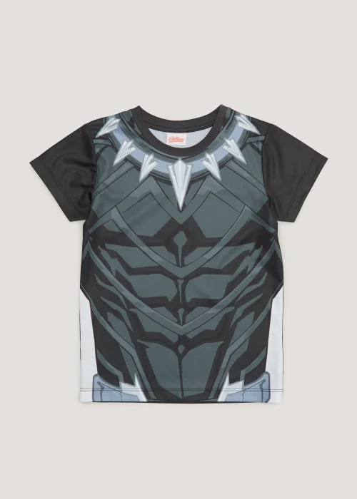 Kids Black Panther T-Shirt (12mths-6yrs) - Age 2 - 3 Years Image 1