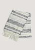 Blue & White Stripe Table Runner Image 1