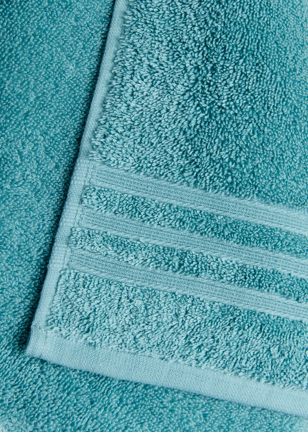 Blue 100% Egyptian Cotton Towels - Hand Towel Image 2