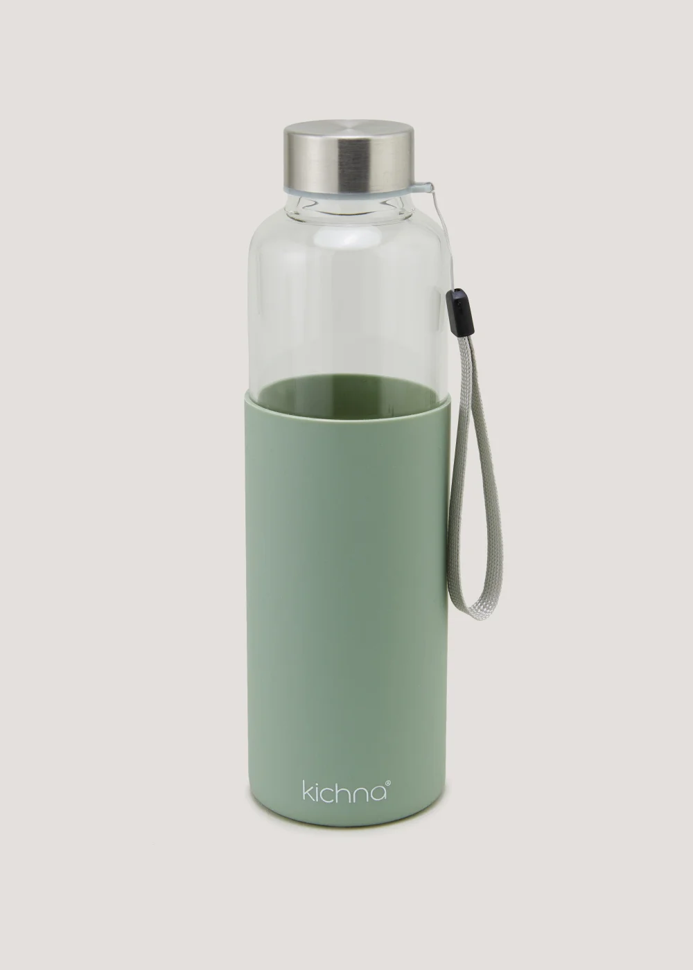Green Silicone Water Bottle (23cm x 6.5cm) Image 1